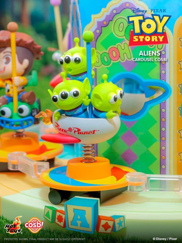 Toy Story Cosbi Mini Figures Carousel Collection 10 cm Blind Box Display (6) 4