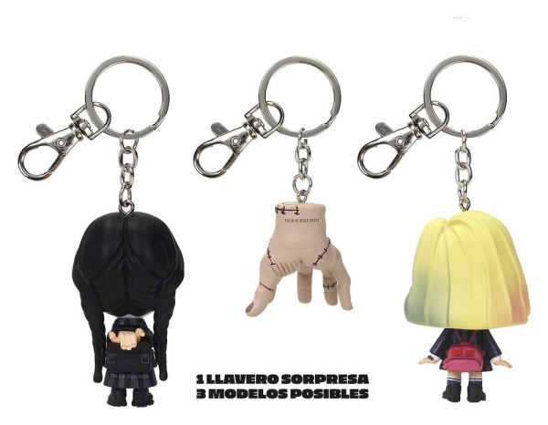 Wednesday Cello Figure with Figurative Keychain 20 cm 5