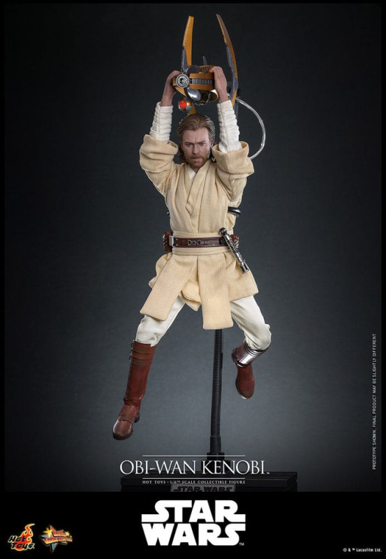 Star Wars: Episode II - Attack of the Clones Action Figure 1/6 Obi-Wan Kenobi 31 cm 3