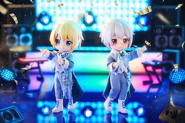 Original Character Accessories for Nendoroid Doll Figures Outfit Set: Idol Outfit - Boy (Sax Blue)