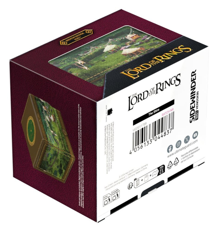 Ultimate Guard Sidewinder 100+ Xenoskin The Lord of the Rings™ "Places of Middle-earth" - The Shire 12
