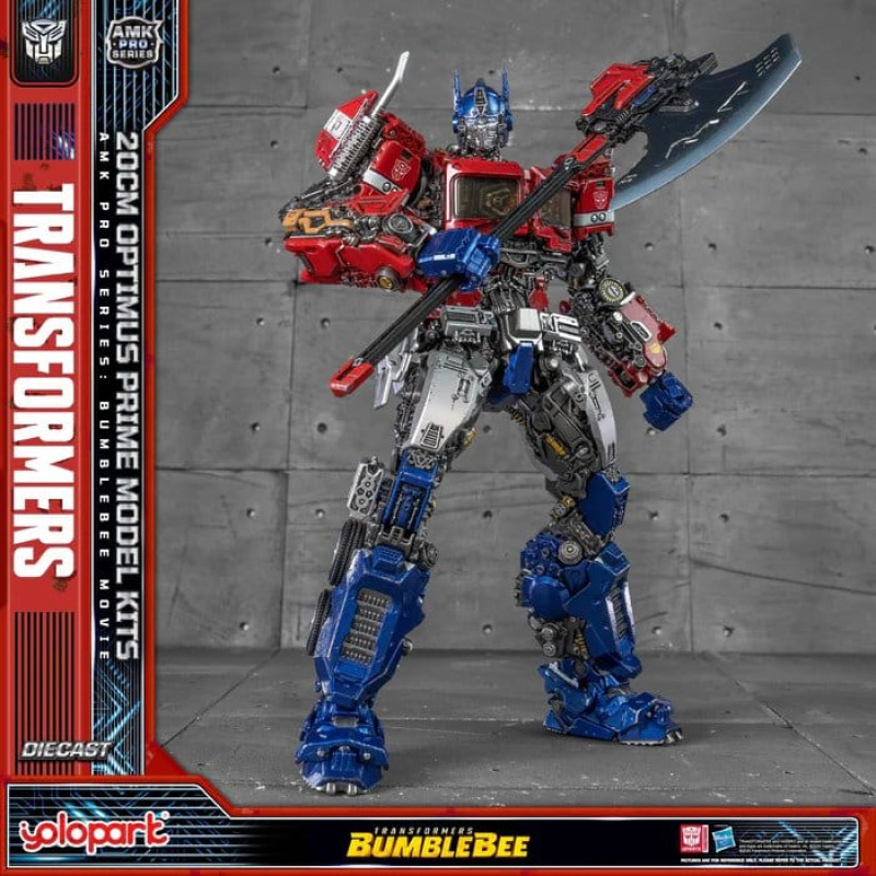 Transformers: Bumblebee AMK PRO Series Plastic Model Kit Optimus Prime 20 cm 2
