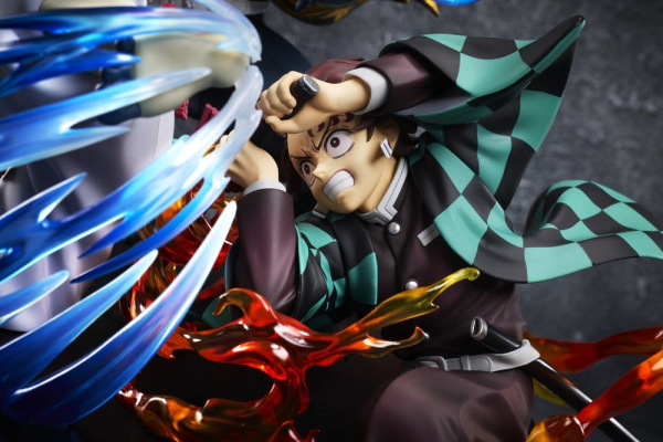 Demon Slayer: Kimetsu no Yaiba PVC Figure Tanjiro Kamado & Giyu Tomioka & Akaza 13 cm 6