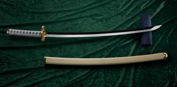 One Piece Proplica Replicas 1/1 Roronoa Zorro Three Sword Style Swords Set 95 cm 2