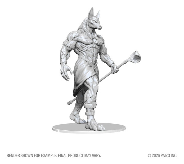 Pathfinder Deep Cuts Unpainted Boxed Miniature Giant Animated Statue 1