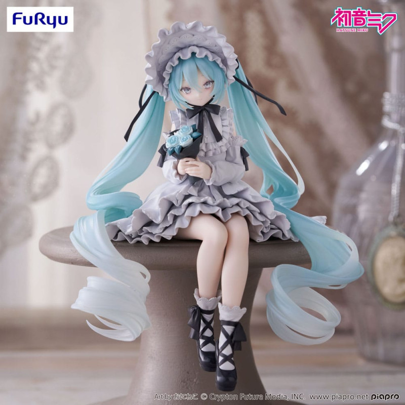 Hatsune Miku Noodle Stopper PVC Statue Vintage Doll Style 15 cm 7