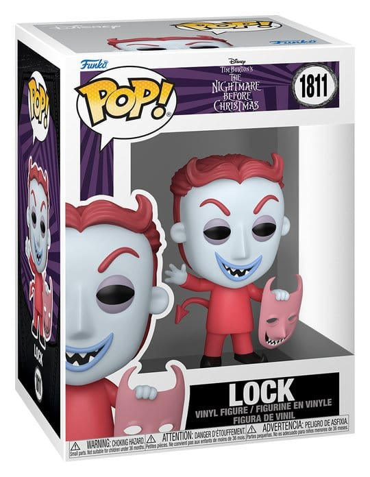 The Nightmare Before Christmas POP! Vinyl Figure Lock 9 cm 1