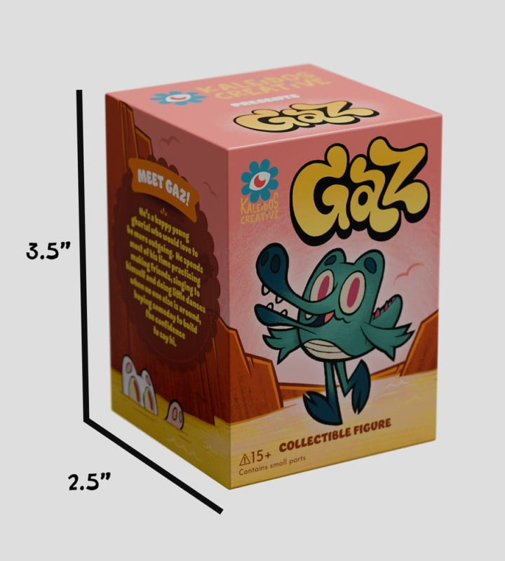 Gaz Mini Figures 7 cm Blind Box Display (4) 3