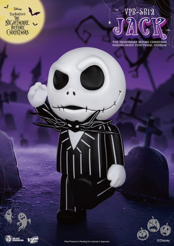 The Nightmare Before Christmas syaking-bang Figure Bank Jack 47 cm 6