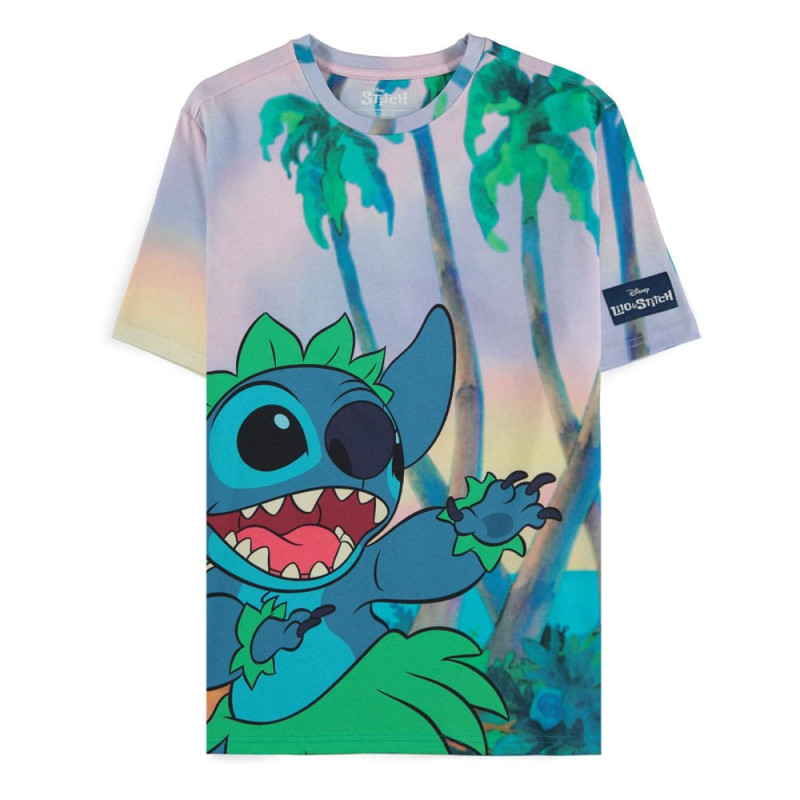 Lilo & Stitch All Over Print T-Shirt Size XL 1