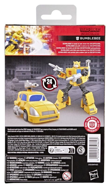 Transformers: Devastation Studio Series Deluxe Class Action Figure Bumblebee 11 cm 2