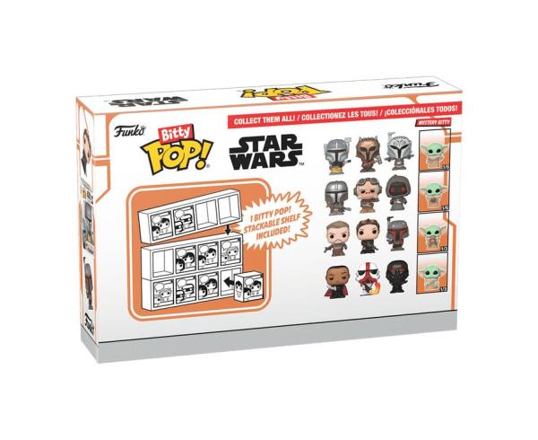 Star Wars: Mandalorian Bitty POP! Vinyl Figure 4-Pack Marshal 2,5 cm 3