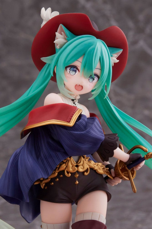 Hatsune Miku PVC Statue Hatsune Miku Wonderland Puss in Boots 18 cm 6