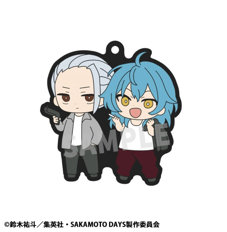 Sakamoto Days Rubber Mascot Buddycolle Rubber Charms Vol. 2 7 cm Assortment (6) 2