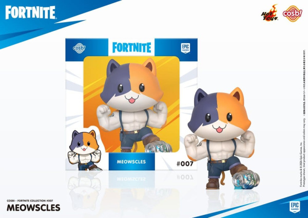 Fortnite Cosbi Mini Figure Meowscles 8 cm 1