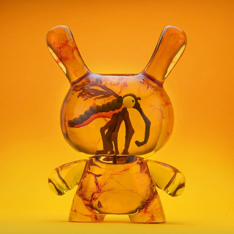 Dunny Art Toy Resin Figure Amber 20 cm 4
