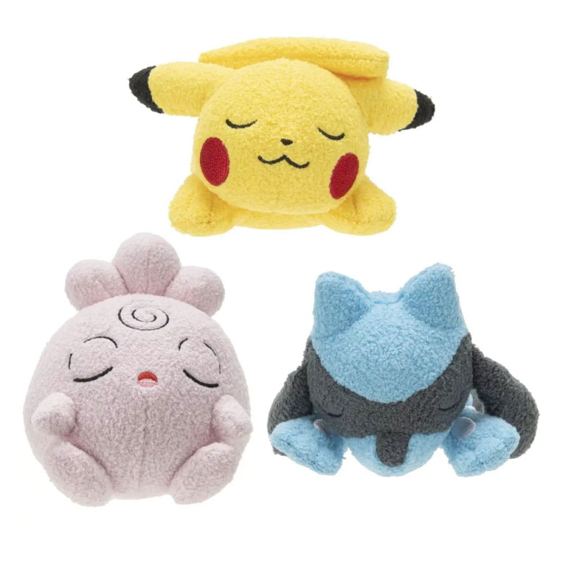 Pokémon Sleeping Plush Figure Version 7 12 cm Assortment (9)