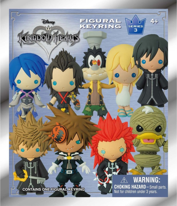 Kingdom Hearts 3D Foam Bag Clips Series 3 Display (24) 2