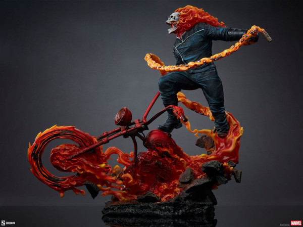 Marvel Premium Format Statue Ghost Rider (Classic Variant) 53 cm 10