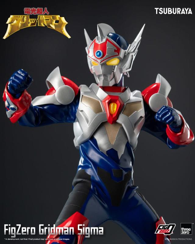 Gridman the Hyper Agent: Revenge of Neo Evil Lord FigZero Action Figure Gridman Sigma 30 cm 11