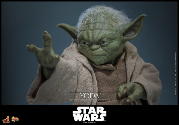 Star Wars: Revenge of the Sith Movie Masterpiece Action Figure 1/6 Yoda 14 cm 2