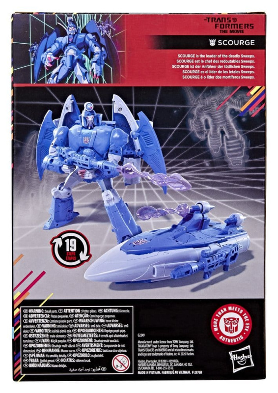 The Transformers: The Movie Studio Series Voyager Class Action Figure MTMTE Collection: Scourge 17 c 1