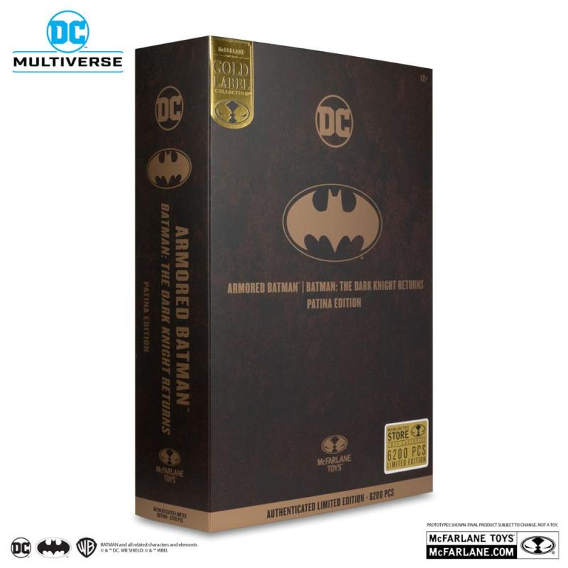 DC Multiverse Action Figure Armored Batman (Batman: The Dark Knight Returns) Patina Edition (Gold La