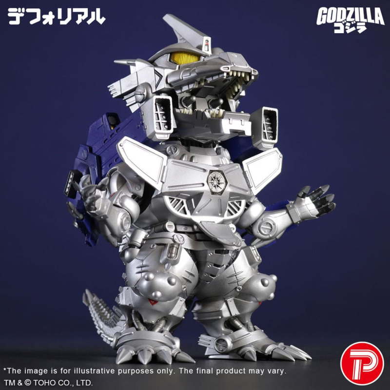 Godzilla against Mechagodzilla Deforeal PVC Statue MFS-3 KIRYU Heavily Armed Type 15 cm 6