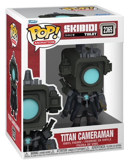 Skibidi Toilet POP! Rocks Vinyl Figure Titan Cameraman 9 cm 1