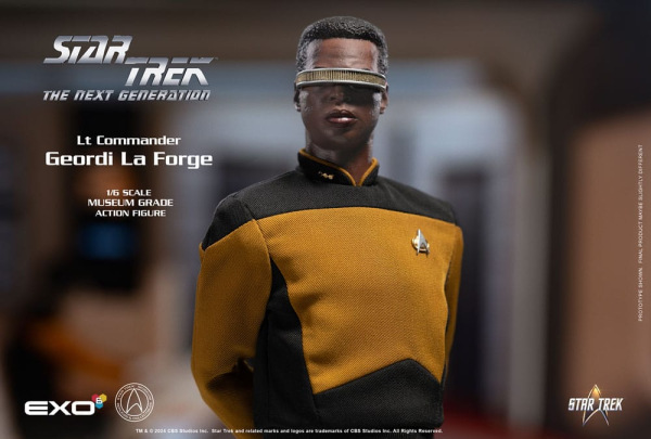 Star Trek: The Next Generation Action Figure 1/6 Lt. Commander Geordi La Forge (Essentials Version) 4