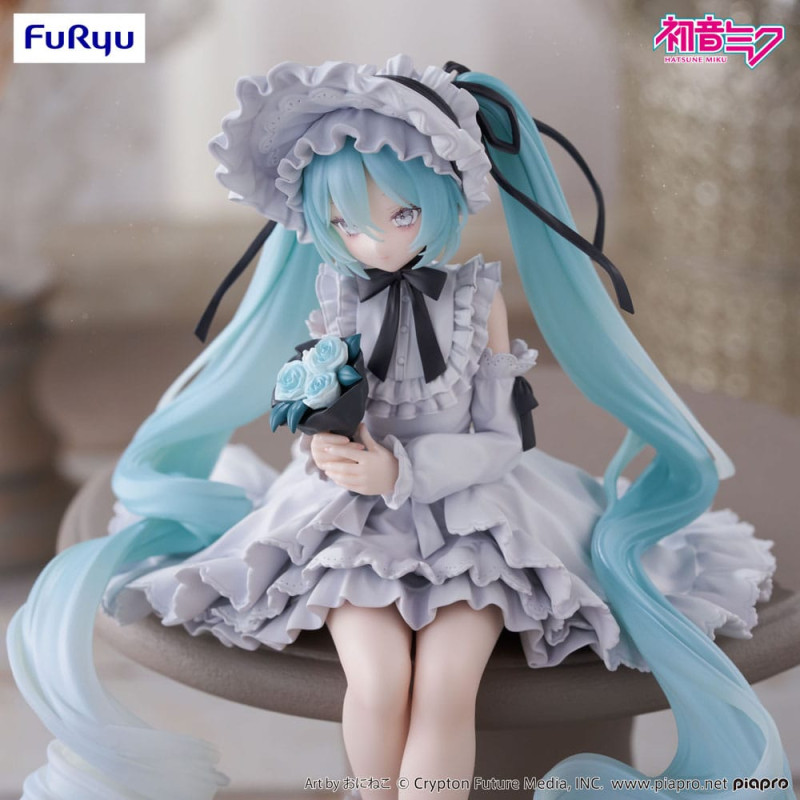 Hatsune Miku Noodle Stopper PVC Statue Vintage Doll Style 15 cm 6
