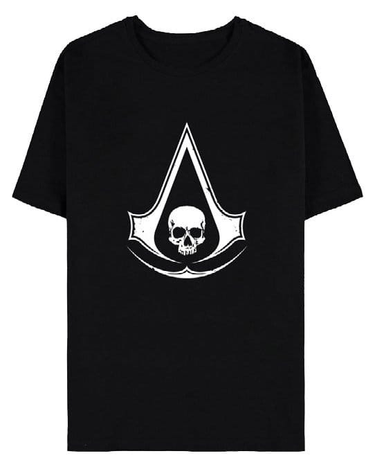Assassin's Creed T-Shirt Black Flag Resynched Skull Size L 1