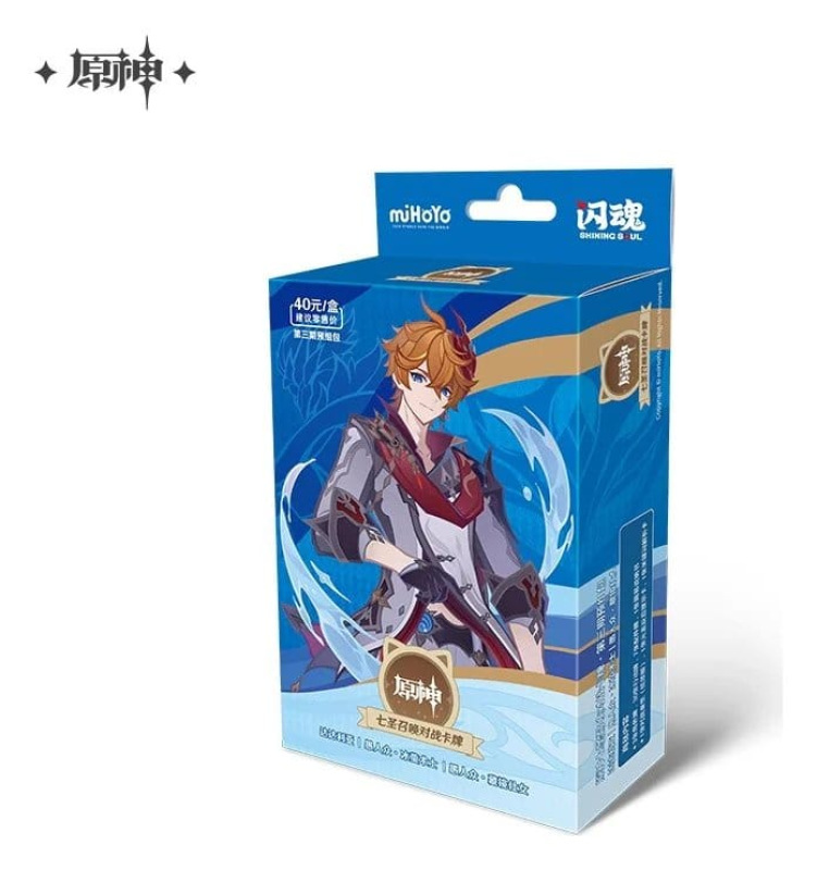 Genshin Impact Trading Card Game Pre-Build Starter Deck 02 Series 03 Tartaglia *Chinese Version*