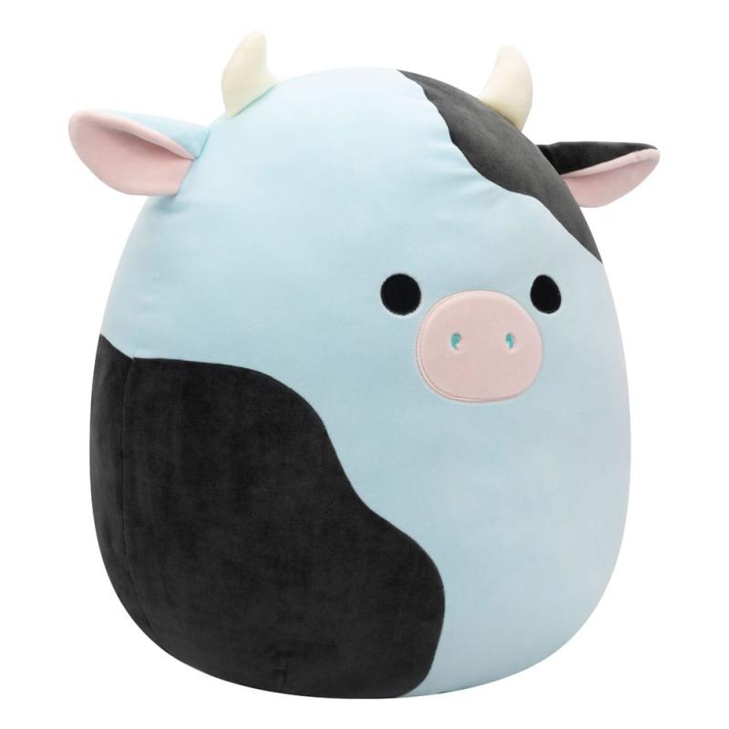 Squishmallows Plush Figure Blue and Black Cow Cillian 50 cm