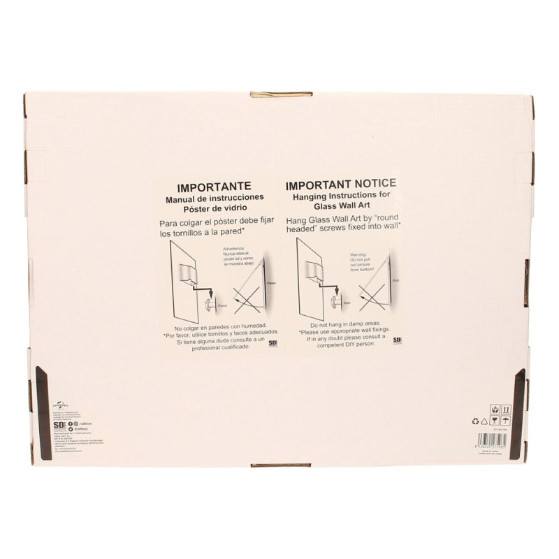 Scarface Glass Poster Say Hello 40 x 30 cm 4