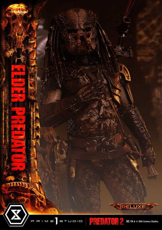 Predator 2 (Film) Museum Masterline Statue 1/3 Elder Predator DX Bonus Version 94 cm 6