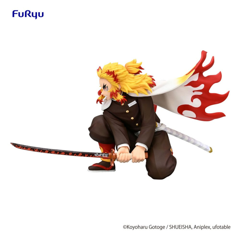 Demon Slayer: Kimetsu no Yaiba Noodle Stopper PVC Statue Rengoku Kyojuro Battle Ver. 10 cm 8