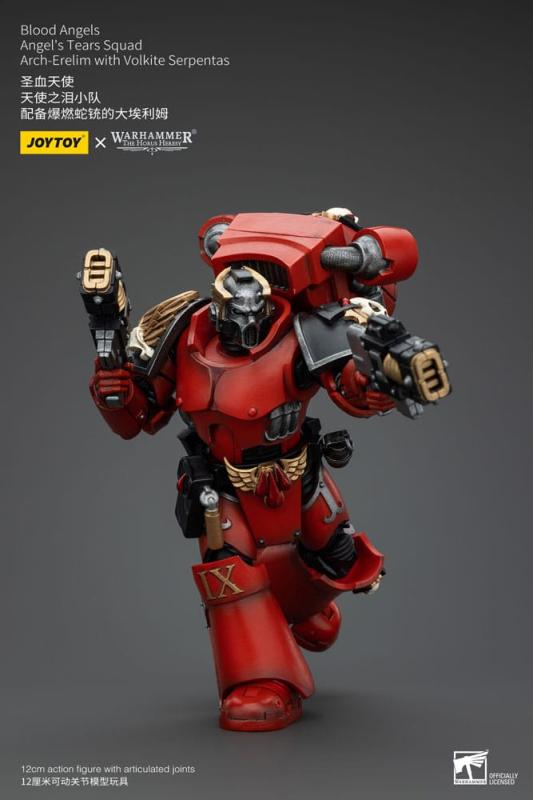 Warhammer The Horus Heresy Action Figure 1/18 Blood Angels Angel's Tears Squad Arch-Erelim with Volk