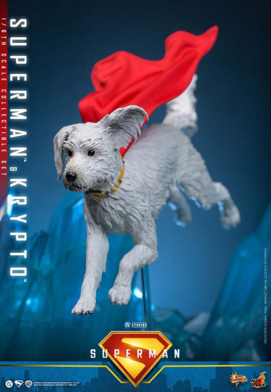 Superman (2025) Movie Masterpiece Action Figure 1/6 Superman & Krypto 33 cm 3