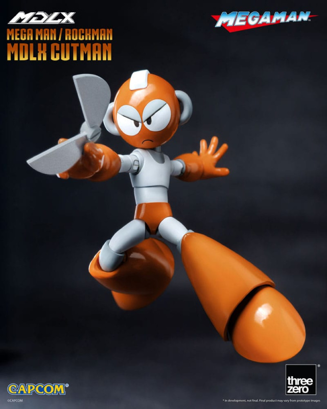 Mega Man MDLX Action Figure Rockman / Mega Man Cutman 12 cm 8