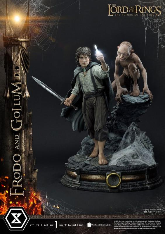Lord of the Rings: Frodo & Gollum 1/4 Statue Bonus Version - Prime 1 Studio