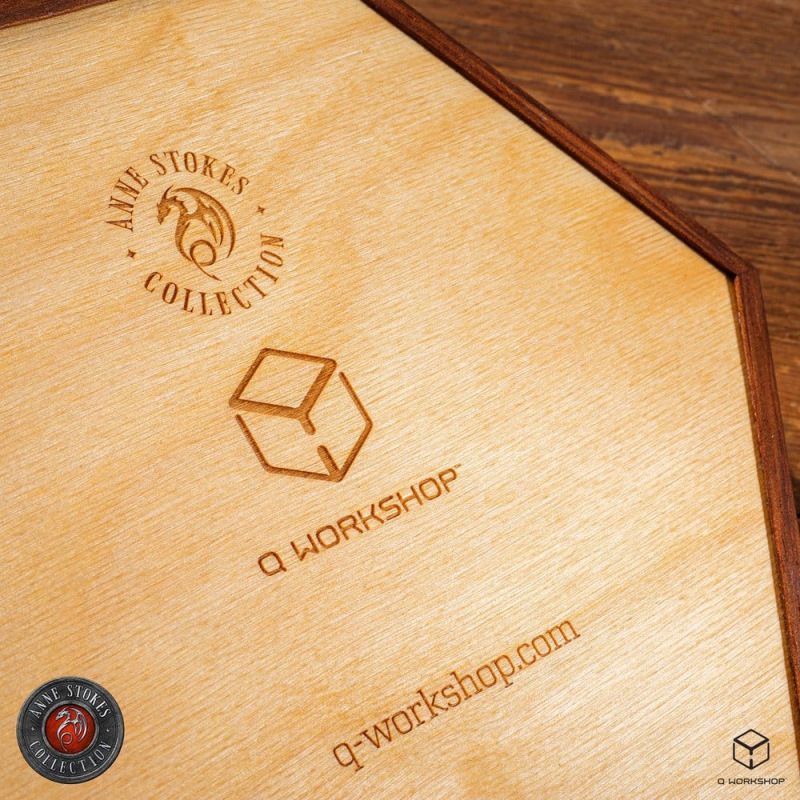 Anne Stokes Dice Tray Night Forest 20 cm 1