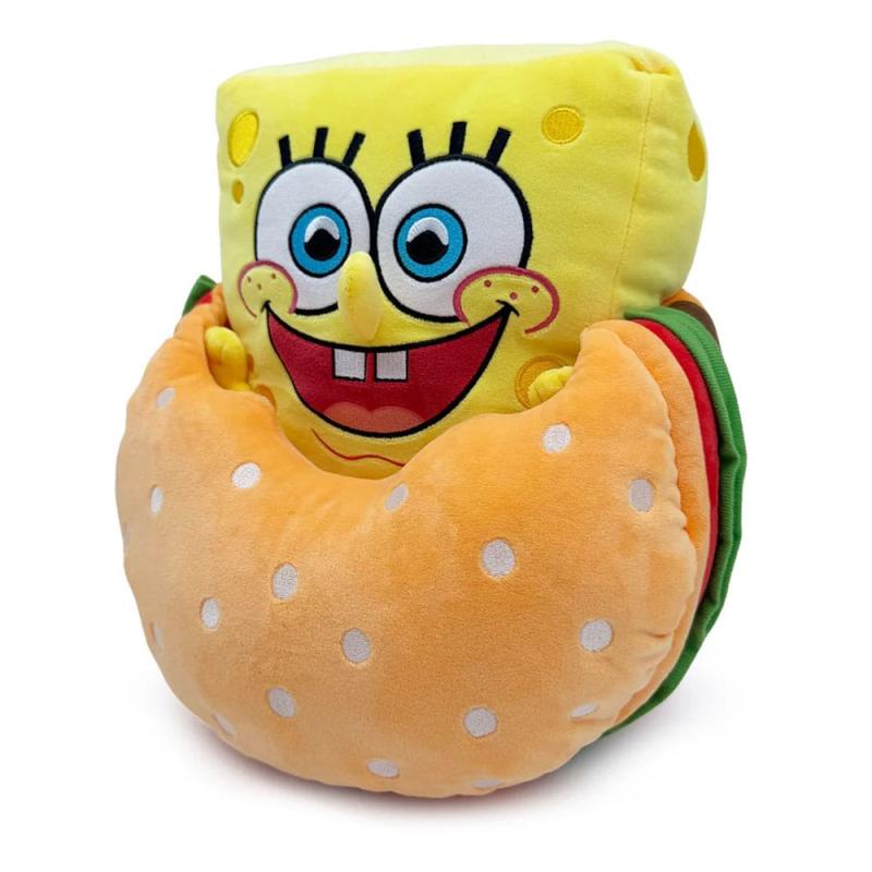 SpongeBob SquarePants Plush Figure Krabby Patty 22 cm 3