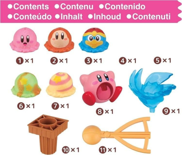 Kirby game Ice Cream Stacking Tower 3