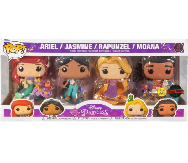 Disney POP! Movies Vinyl Figure 4-Pack Ultimate Princess (GW) 9 cm 1