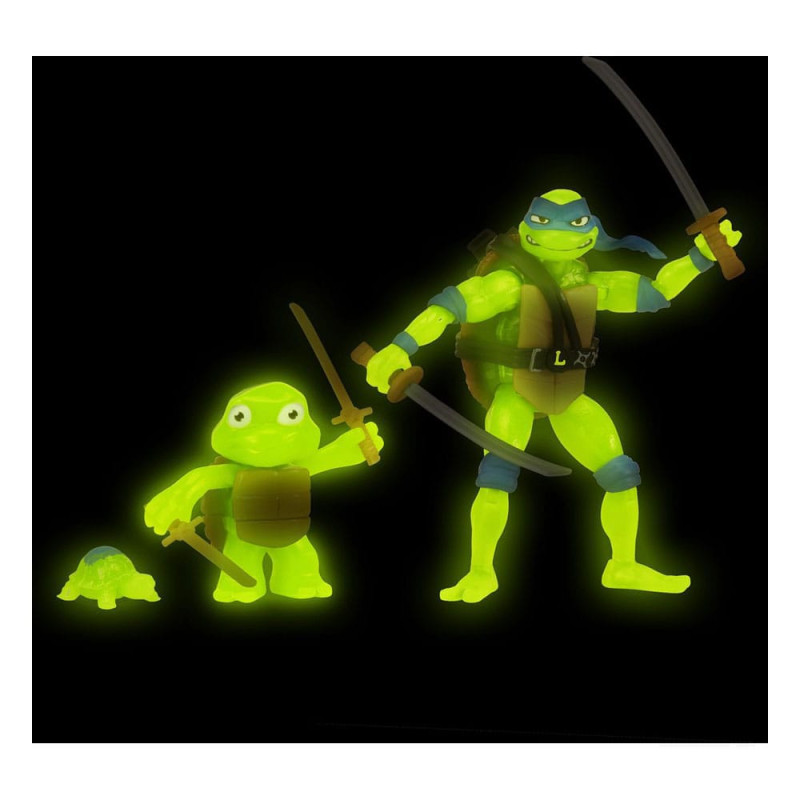 Teenage Mutant Ninja Turtles: Mutant Mayhem Action Figure 3-Pack Evolution Raphael & Leonardo Assort 4