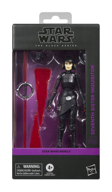 Star Wars: Rebels Black Series Action Figure Seventh Sister (Inquisitor) 15 cm 3