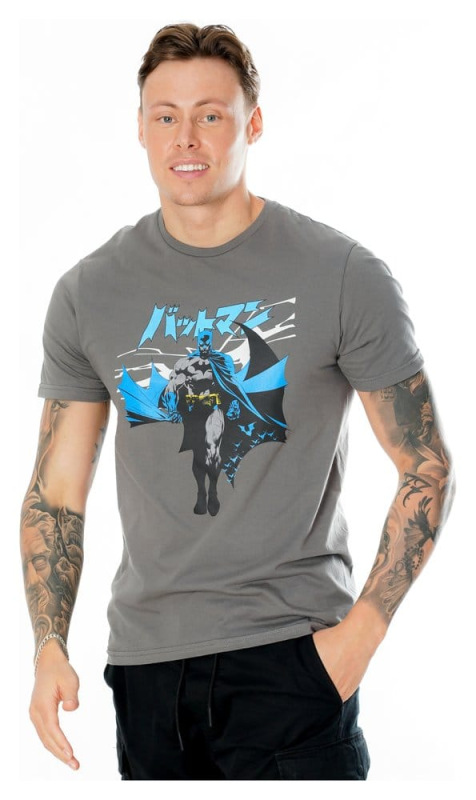 DC Comics T-Shirt Batman Manga Cape Size XXL 4