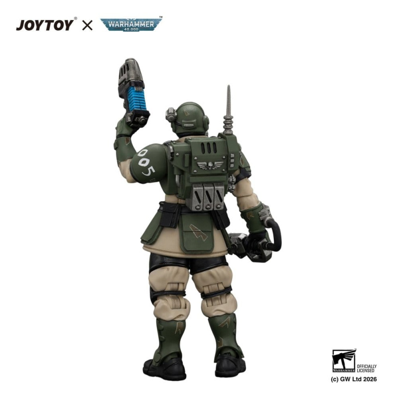 Warhammer Action Figure Astra Militarum Kasrkin 1 with Chainsword and Plasma Pistol 1