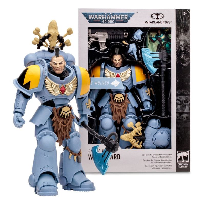 Warhammer 40k Action Figure Space Wolves Wolf Guard 18 cm 4